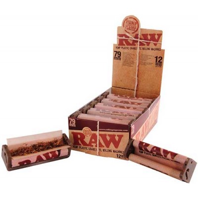 RAW 79MM CIGARETTE ROLLERS 12CT/PACK